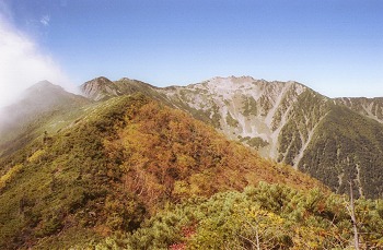 仙塩尾根より仙丈ヶ岳